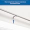 Sun Zero Sun Zero Bronn Industrial 3/4" Room Darkening Curtain Rod, 36-66", Polished Pewter SN47071E - alternate 5